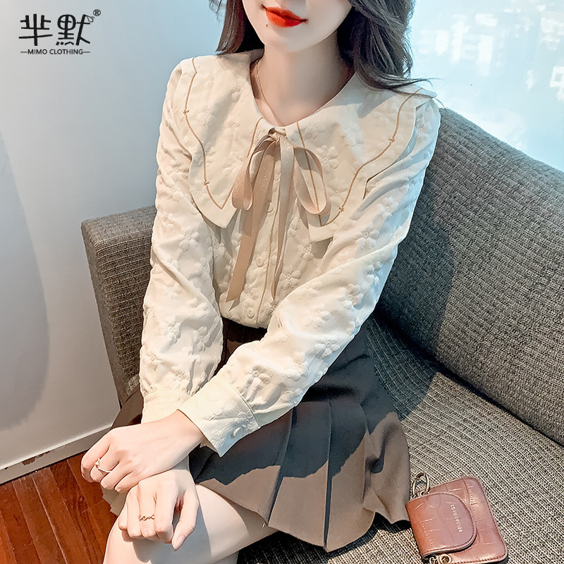 เสื้อลูกไม้ เสื้อเชิ้ตแขนยาว