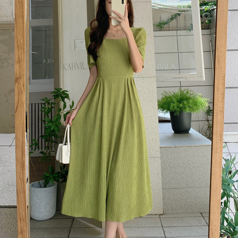 เดรสวัยรุ่น-เดรสคนอ้วนวัยรุ่น L-4XL(อก38-46 นิ้ว)