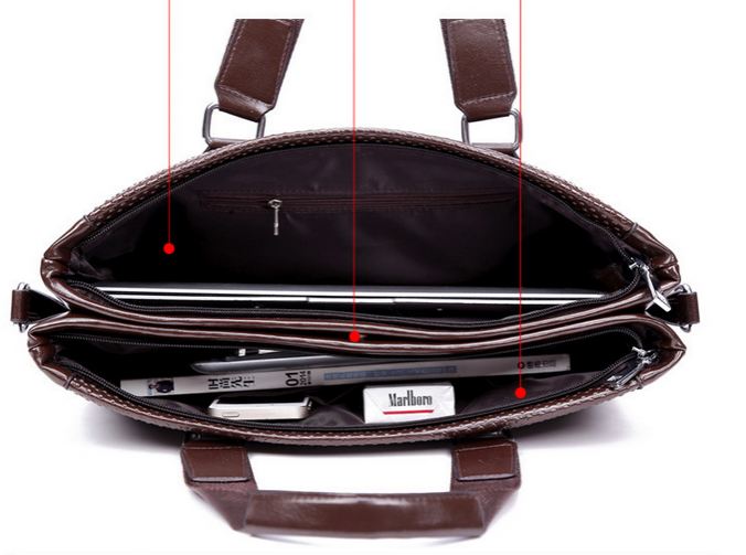 กระเป๋าถือผู้ชาย ผู้หญิง ใช้ได้ กระเป๋าใส่เอกสาร ทำงาน หนัง pu ลายปุ่ม กระเป๋าถือ polo กระเป๋าสะพาย ถอดสายได้ มี 3 ช่อง แข็งแรงทนทาน 123188