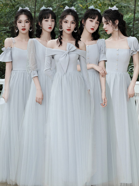ชุดเพื่อนเจ้าสาวสีฟ้า