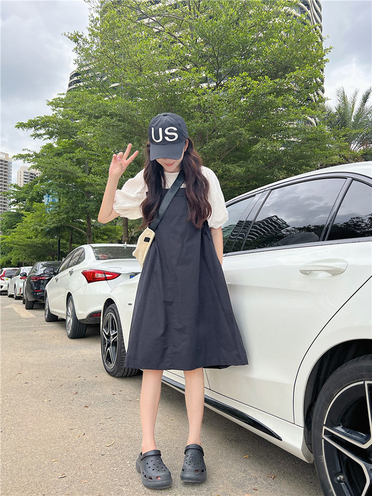 เดรสวัยรุ่น-เดรสคนอ้วนวัยรุ่น L-4XL(อก38-46 นิ้ว)