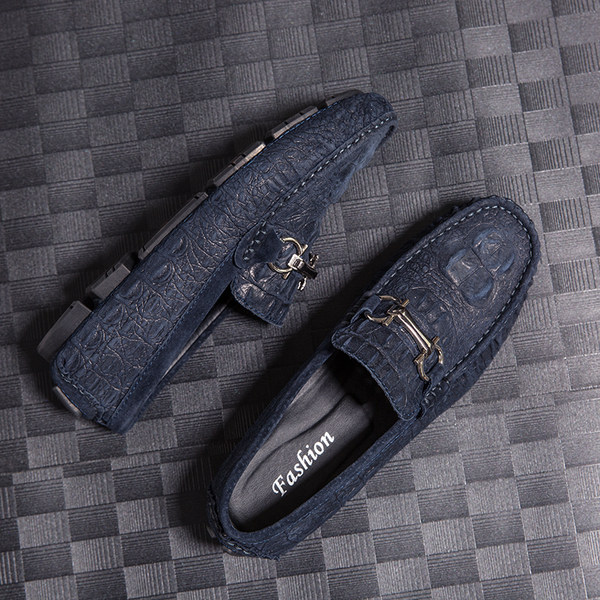 รองเท้าหนังผู้ชาย มีไซส์39-44 รองเท้าโลฟเฟอร์ชาย Slip-On Shoes