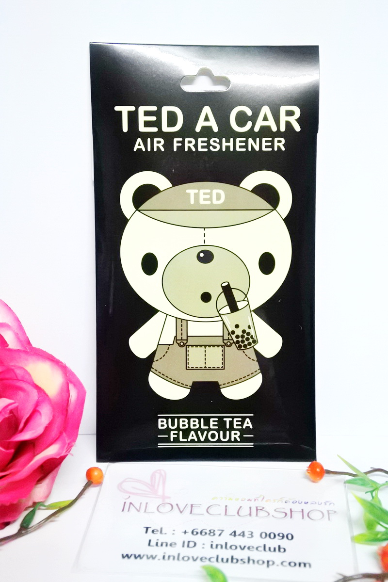 Ted A Car / Air Freshener (Bubble Tea)