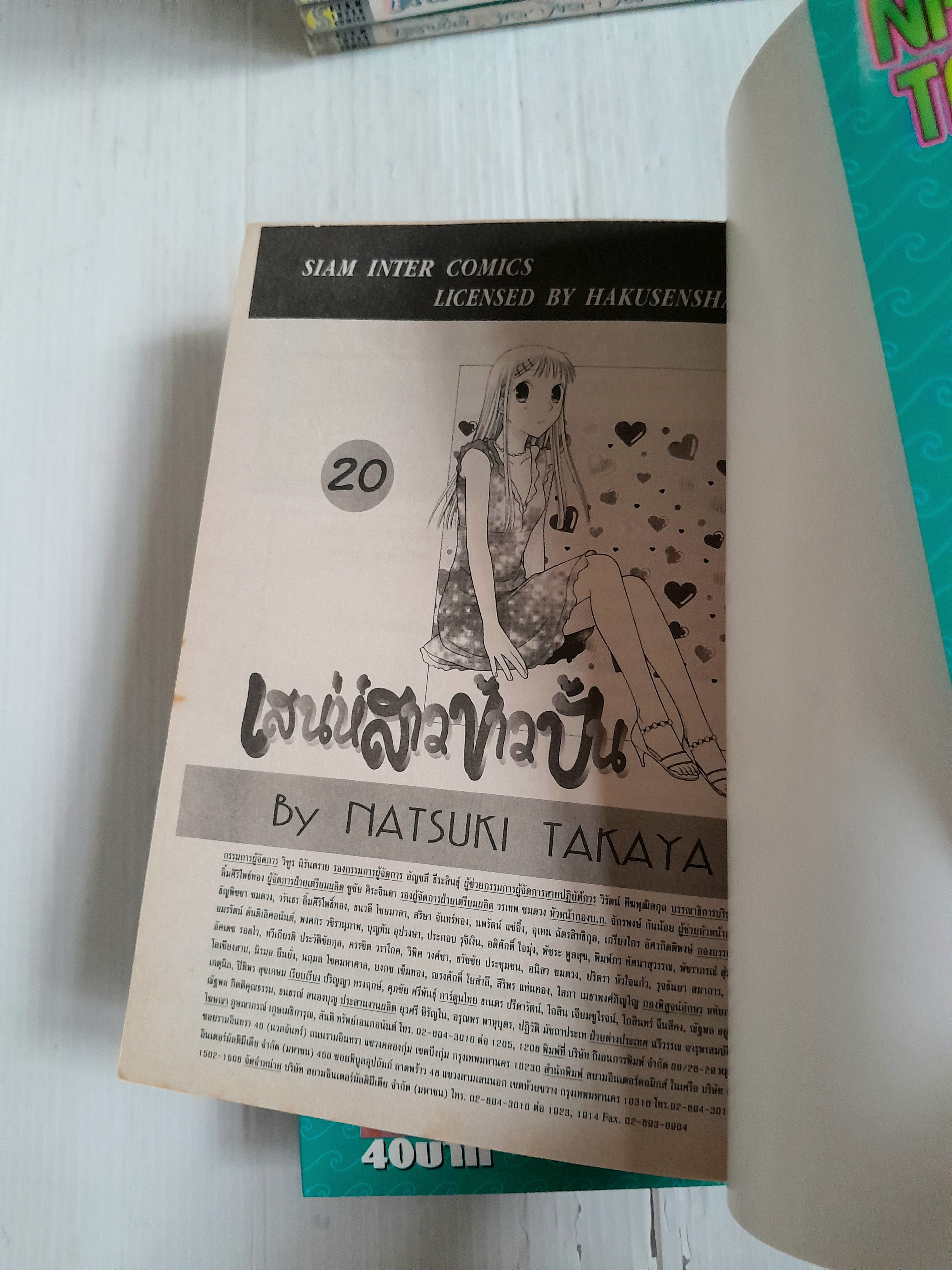 เสน่ห์สาวข้าวปั้น Fruits Basket 23 เล่มจบ (ไม่ครบขาดเล่ม 17 กับ 22) / Takaya Natsuki