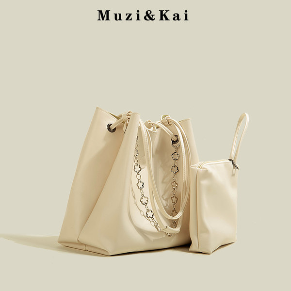 กระเป๋าสะพายข้างผู้หญิง กระเป๋าสะพายสไตล์เกาหลี By Muzi&Kai