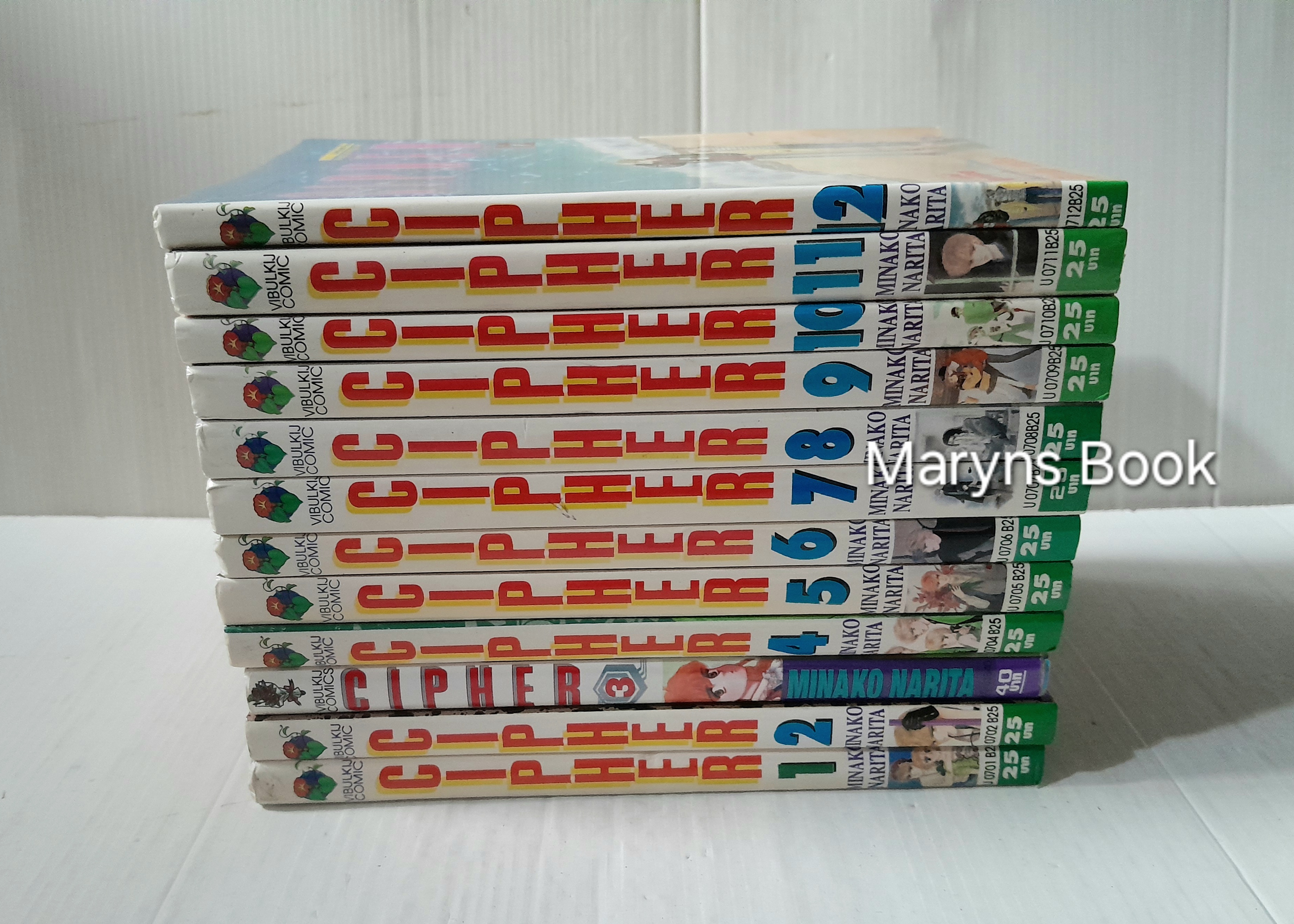 Cipher 12 เล่มจบ / มินาโกะ นาริตะ