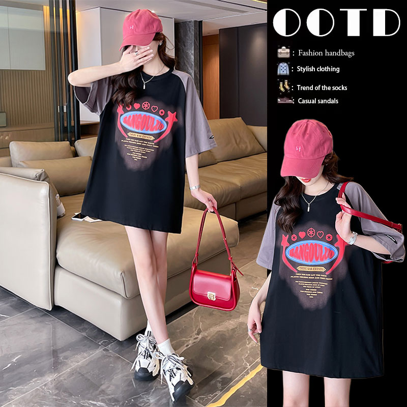 เสื้อยืดคนอ้วนแบบโอเวอร์ไซส์แบบ ulzzang fashion สนใจทักแชท