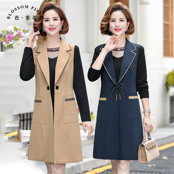 เดรสวัยผู้ใหญ่40-60ปี เดรสคุณแม่ ชุดเดรสทำงานวัยผู้ใหญ่ แบรนด์ MAMA DRESS
