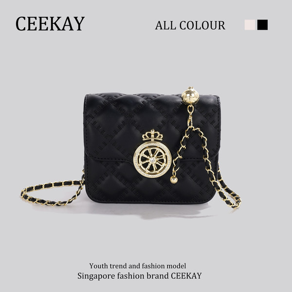 กระเป๋าสะพายข้างเกาหลี กระเป๋าผู้หญิงแบรนด์ CEEKEY