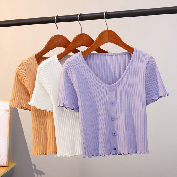 เสื้อไหมพรม เสื้อทีเชิ้ตไหมพรม เสื้อทีเชิ้ตผ้านิตติ้ง