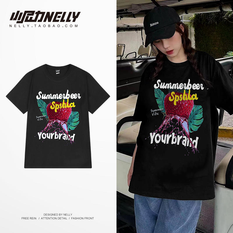 เสื้อยืดคอกลม ผู้ชาย เสื้อยืดผู้ชายเกาหลี เสื้อยืดเกาหลี แบรนด์ NELLY