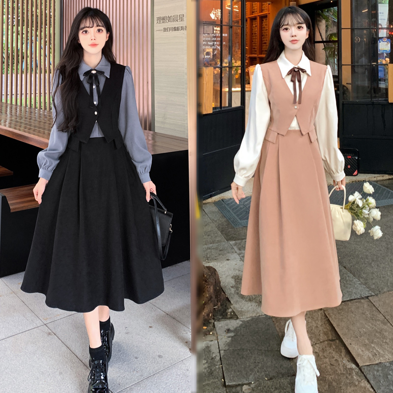 เดรสสาวอวบ มีไซส์ L-4XLอกเสื้อ 38-47 นิ้ว ใส่ได้ทั้งสาวหุ่นดีน่ารักจนถึงสาวอวบพลัสไซส์ จัดส่งฟรี! ทักแชทสั่งซื้อ