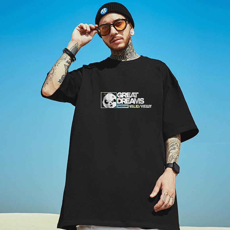 เสื้อยืดผู้ชายอ้วน S-5XL(อกเสื้อ39-51นิ้ว)