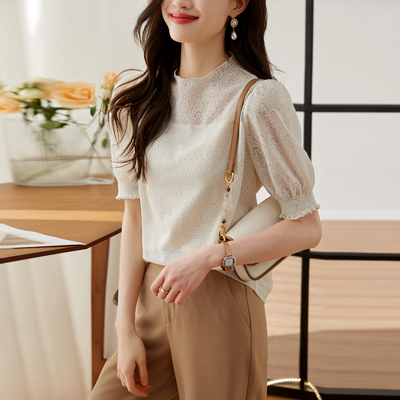 เสื้อเชิ้ตผู้หญิงแขนยาว เสื้อเชิ้ตผู้หญิงใส่ทํางาน 390 บาทต่อชิ้น ฟรีค่าจัดส่ง