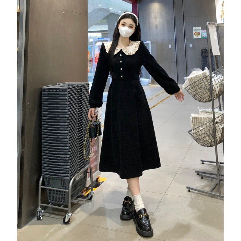 เดรสสาวอวบ มีไซส์ L-4XLอกเสื้อ 38-47 นิ้ว ใส่ได้ทั้งสาวหุ่นดีน่ารักจนถึงสาวอวบพลัสไซส์ จัดส่งฟรี! ทักแชทสั่งซื้อ