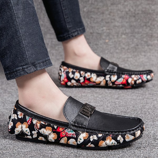 รองเท้าหนังผู้ชาย มีไซส์39-44 รองเท้าโลฟเฟอร์ชาย Slip-On Shoes