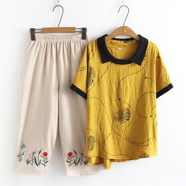 เสื้อลินินสไตล์ผู้ใหญ่ เสื้อคุณแม่ เสื้อผู้ใหญ่ แบรนด์ LININ
