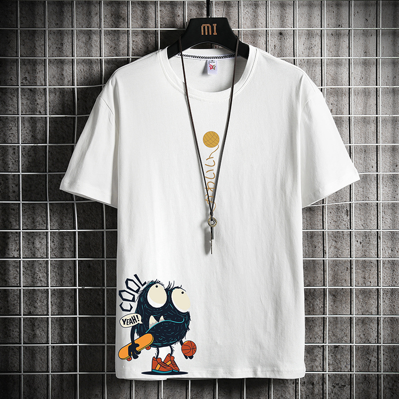 เสื้อยืดผู้ชายอ้วน M-5XL