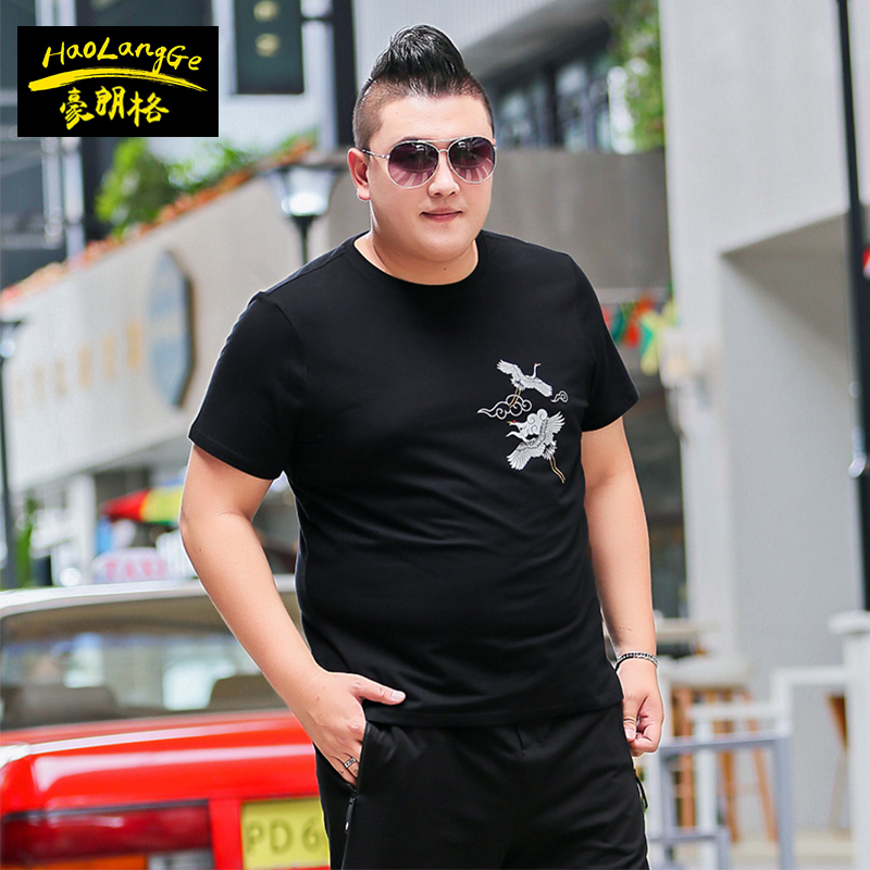 เสื้อยืดผู้ชายอ้วน S-5XL(อกเสื้อ39-51นิ้ว)