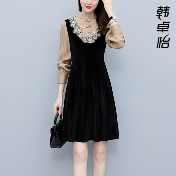 เดรสวัยผู้ใหญ่40-60ปี เดรสคุณแม่ ชุดเดรสทำงานวัยผู้ใหญ่ แบรนด์ MAMA DRESS