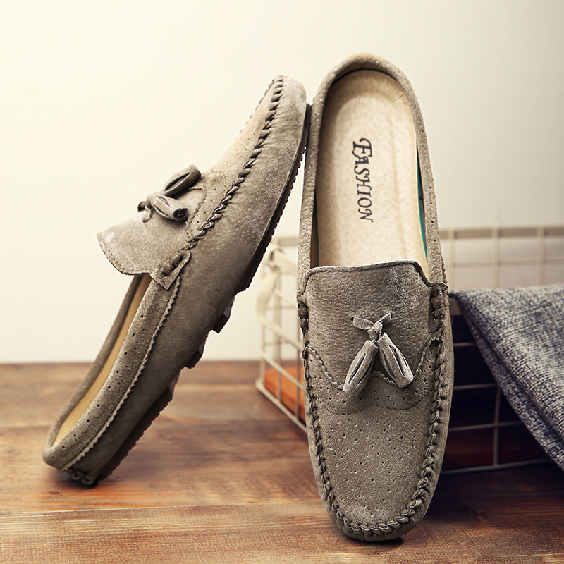 รองเท้าโลฟเฟอร์ชาย รองเท้าผู้ชาย รองเท้าแฟชั่นชาย รองเท้าหนังผู้ชาย Men Loafer Slip-On Shoes