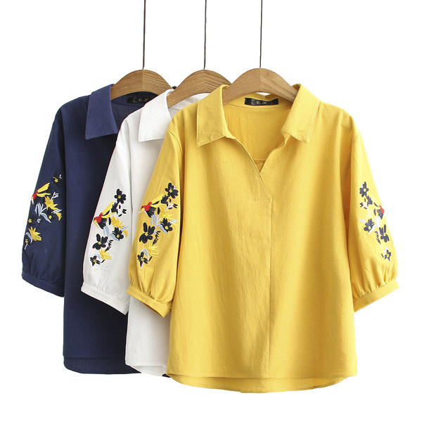 เสื้อลินินสไตล์ผู้ใหญ่ เสื้อคุณแม่ เสื้อผู้ใหญ่ แบรนด์ LININ
