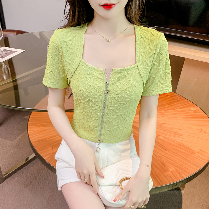 เสื้อผ้าวัยรุ่นเกาหลี เสื้อยืดวัยรุ่นผู้หญิง มีขนาด S M L XL