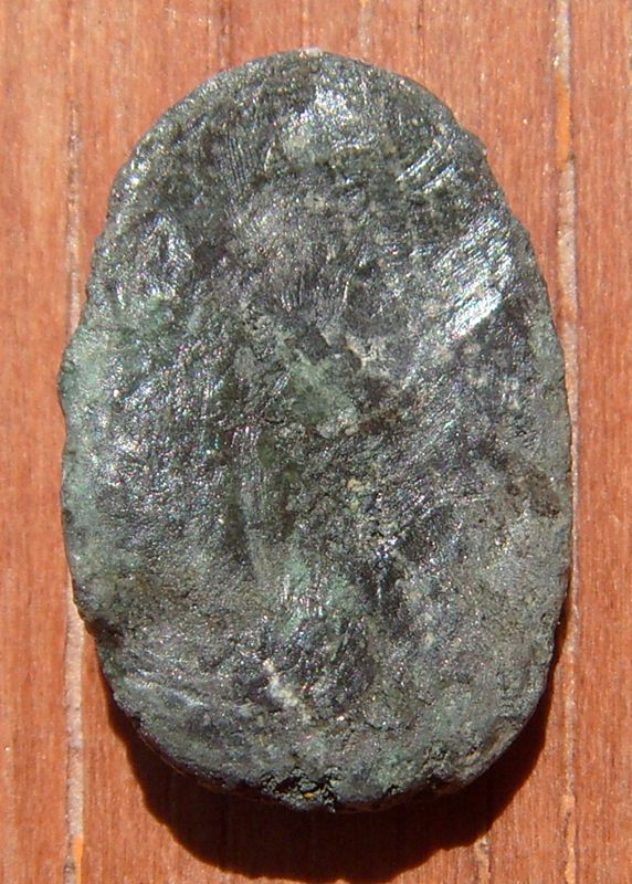 พระพิจิตรเม็ดข้าวเม่า เนื้อชินเงิน