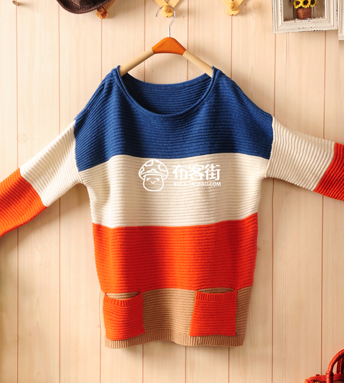 Sweater เสื้อกันหนาวไหมพรม เนื้อดี สีสดใส สำหรับหนาวนี้ พร้อมส่งเลยจ้า