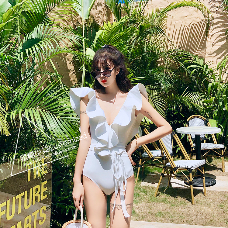 ชุดว่ายน้ำผู้หญิง แบบชุดว่ายน้ำสไตล์เกาหลี