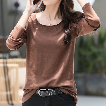 เสื้อยืดแขนยาวแฟชั่น เสื้อยืด T-shirt แขนยาว