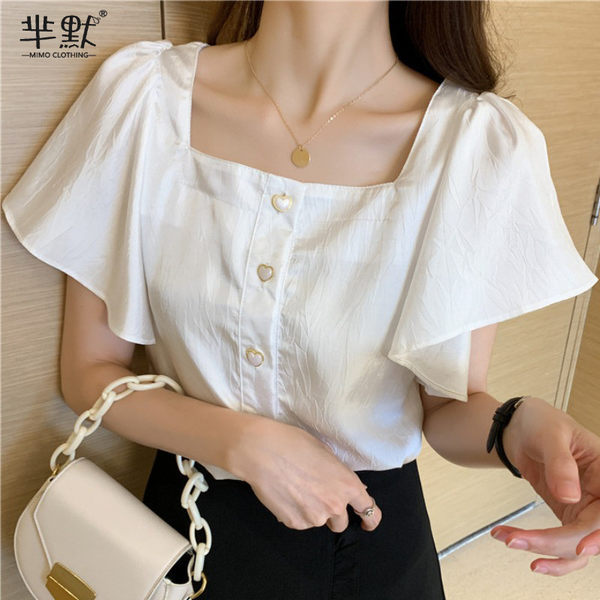 เสื้อชีฟองเกาหลี เสื้อชีฟองสวยๆ