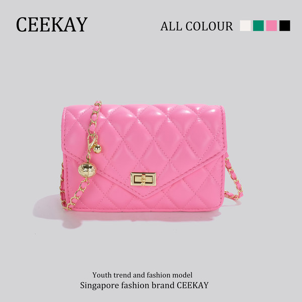 กระเป๋าสะพายข้างเกาหลี กระเป๋าผู้หญิงแบรนด์ CEEKEY