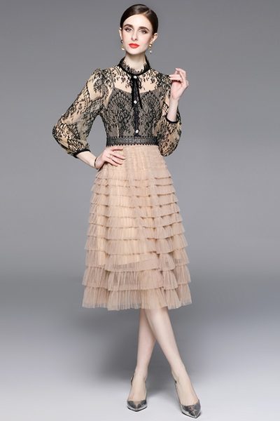ชุดเดรสยาวสวยๆ ชุดเดรสยาวใส่สบาย ใส่ทำงาน