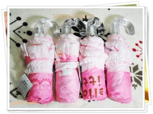 ร่มพับ ร่มกันแดด กันฝน Kitty K002