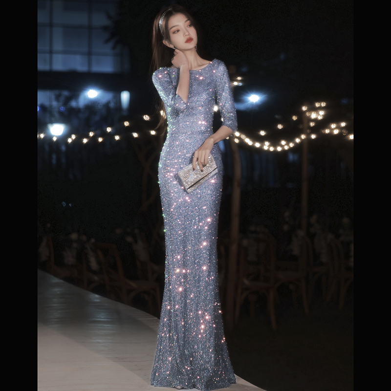ชุดราตรี ชุดราตรีสวยหรู แบบ ทันสมัย Evening dress