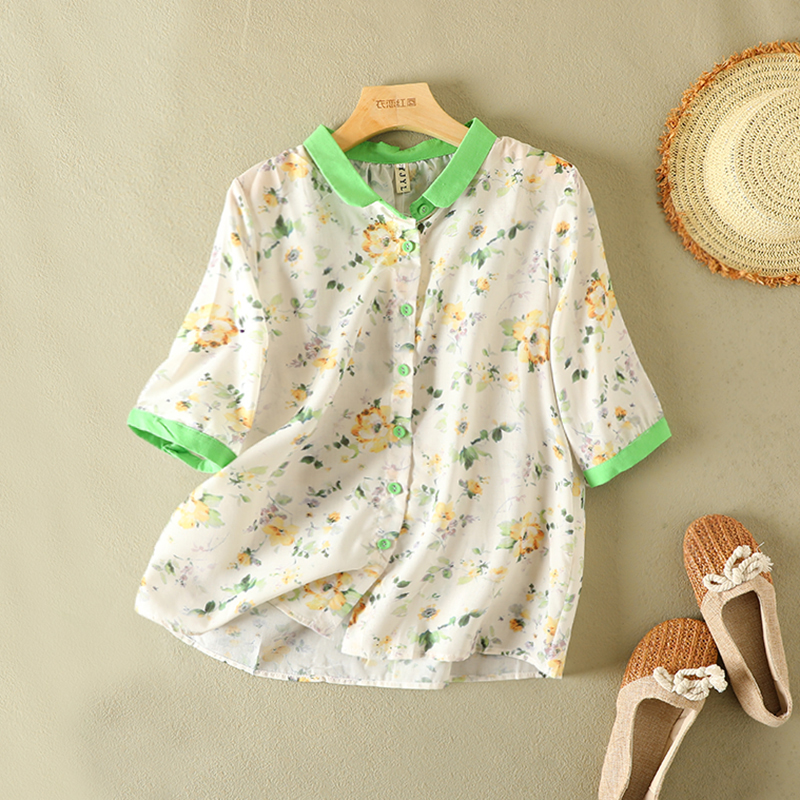 เสื้อลินิน เสื้อผ้าฝ้ายลินิน เสื้อเชิ้ตผ้าลินิน