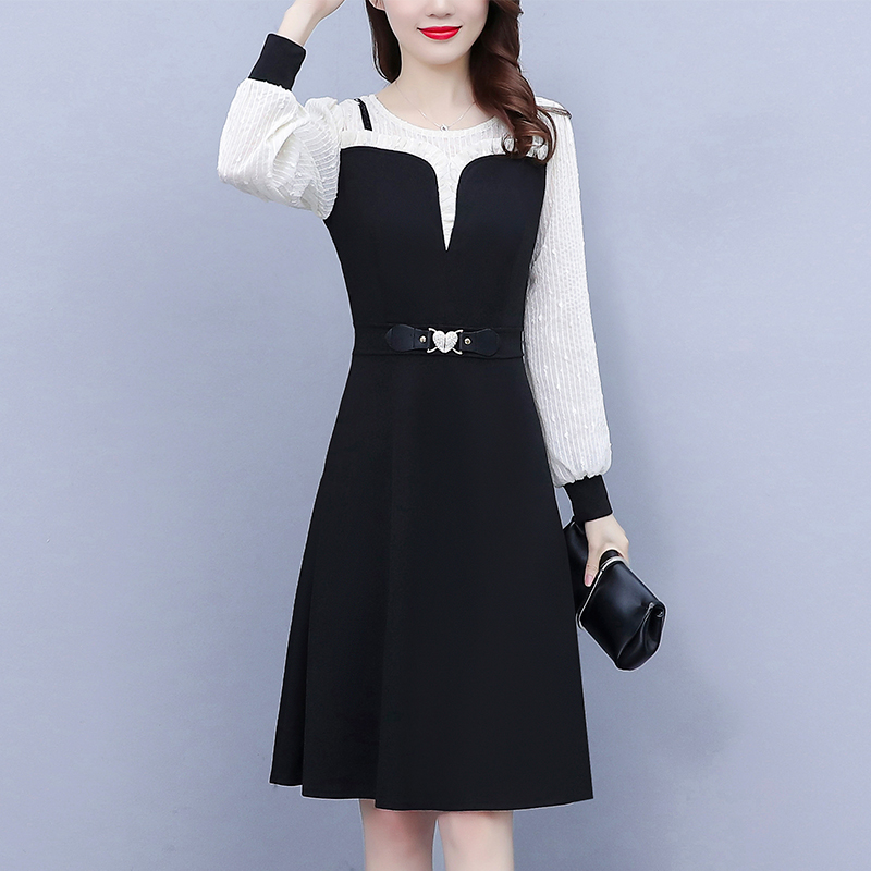 เดรสคนอ้วน มีไซต์ XL-5XL Beautiful Feet Fashion Shoes