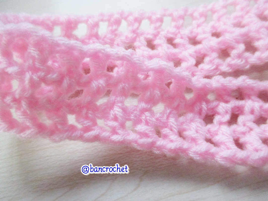 Bancrochet ราคาส่ง ที่คาดผมถักโครเชต์ crochet headband หลากสี 1-1.5*13 inch