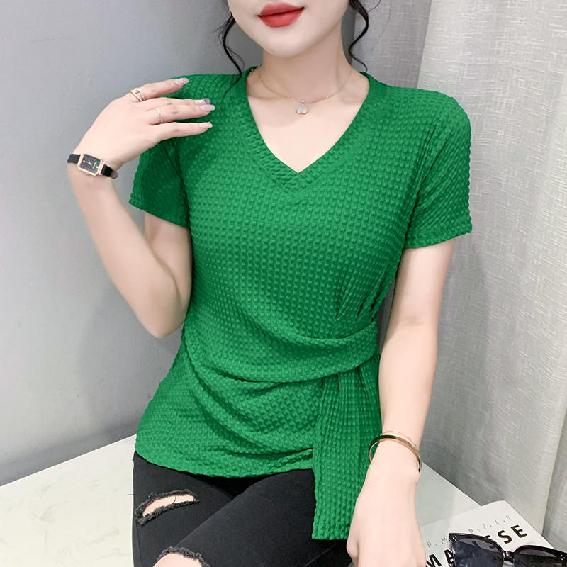 เสื้อยืดวัยรุ่นน่ารักๆ เสื้อวัยรุ่นแขนสั้น เสื้อผ้าวัยรุ่นเกาหลี แบรนด์ Wiyike