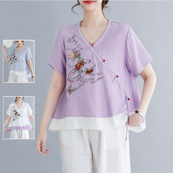 เสื้อลินิน เสื้อผ้าฝ้ายลินิน เสื้อเชิ้ตผ้าลินิน