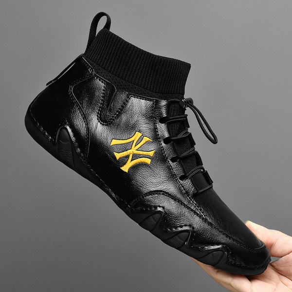 รองเท้าหนังผู้ชาย มีไซส์39-44 รองเท้าโลฟเฟอร์ชาย Slip-On Shoes