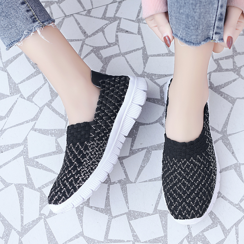 รองเท้าผ้าใบ รองเท้าลำลอง รองเท้าผ้าใบลำลอง รองเท้าแฟชั่นแบบสวม Slipper Shop