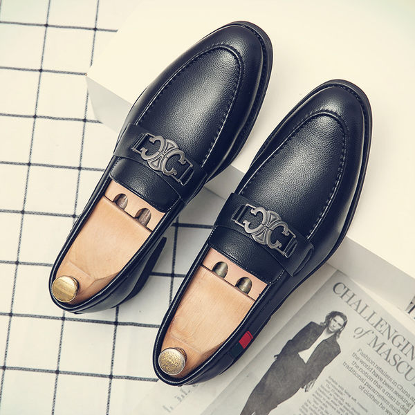 รองเท้าหนังผู้ชาย มีไซส์39-44 รองเท้าโลฟเฟอร์ชาย Slip-On Shoes