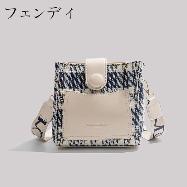 กระเป๋าสะพายข้างผู้หญิง กระเป๋าสะพายสไตล์เกาหลี By Japanese フェンディ authentic bag