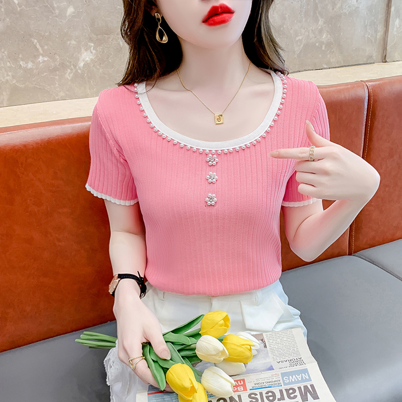 เสื้อผ้าวัยรุ่นเกาหลี เสื้อยืดวัยรุ่นผู้หญิง มีขนาด S M L XL