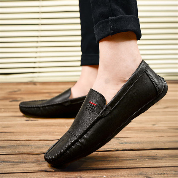 รองเท้าหนังผู้ชาย มีไซส์39-44 รองเท้าโลฟเฟอร์ชาย Slip-On Shoes