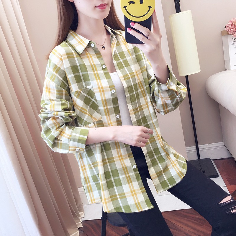 เสื้อเชิ้ต ลายสก็อต สวยๆแบบชิคๆและ แบบลายแนว สาวคาวเกิร์ล
