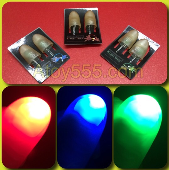 อุปกรณ์มายากล นิ้วไฟ (Thumb Lights)