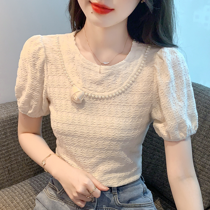 เสื้อผ้าวัยรุ่นเกาหลี เสื้อยืดวัยรุ่นผู้หญิง มีขนาด S M L XL